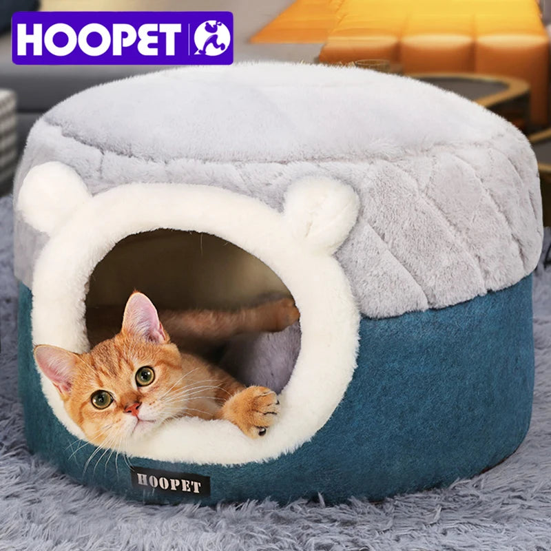 Fluffy Cat Bed House